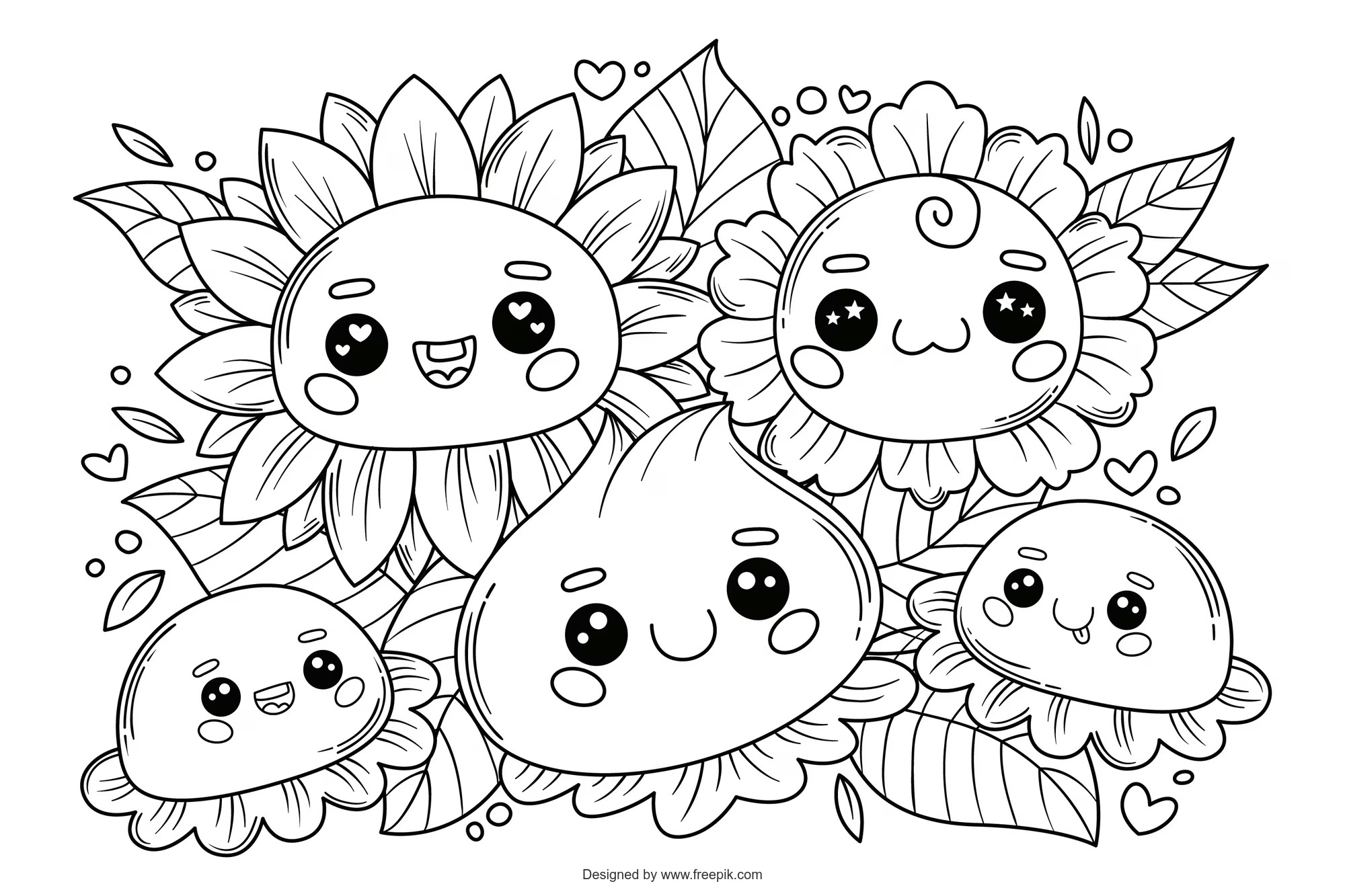 Ilustracion Floral Dibujada Mano 23 2151199724