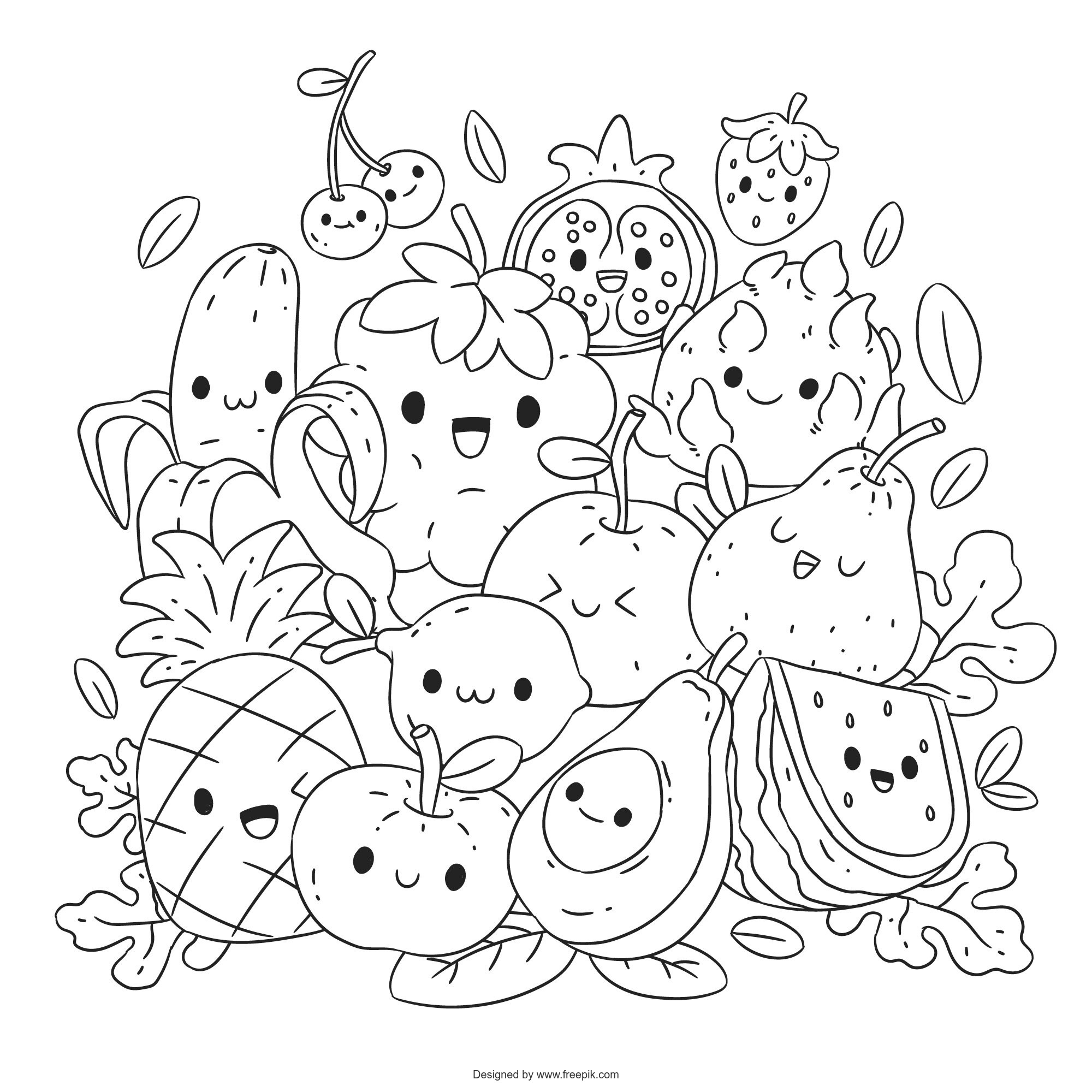 Ilustracion Kawaii Dibujada Mano 23 2151197581